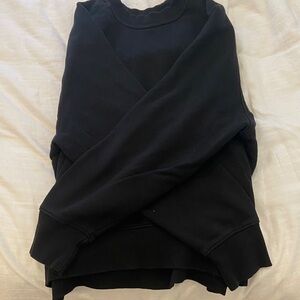 Zara Black Crew Neck Sweater